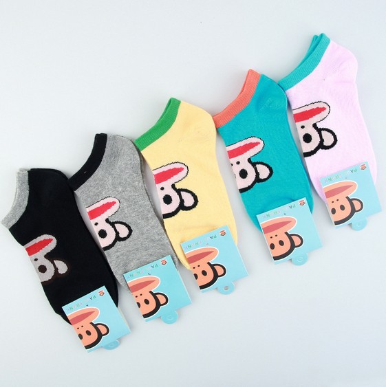 Free Shipping New cotton colorful lady ankle socks cartoon socks cute socks 10pairs/lot Wholesale