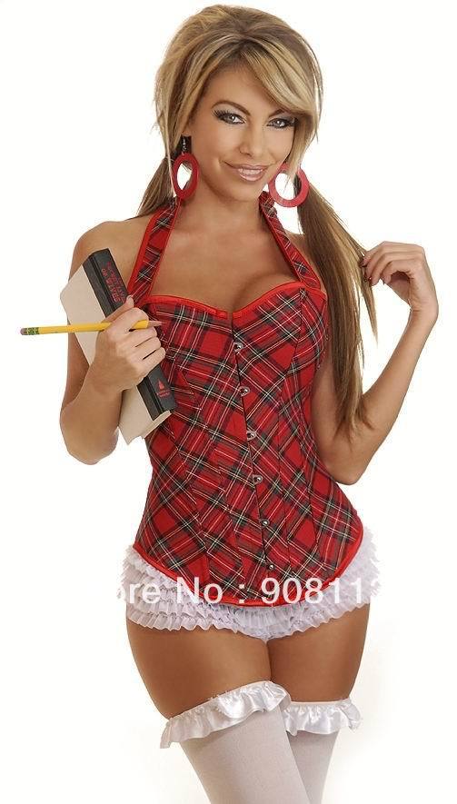 Free shipping!New design Leopard Halter Pin-Up Burlesque women sexy body corsets