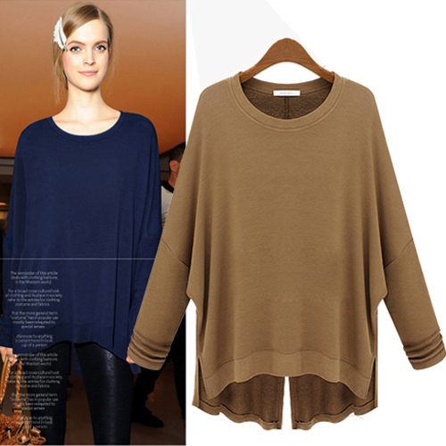 Free shipping New Fashion 2013 elengant  women  Knit T shirt  Blouse Three colors For Choose  Olive, Camel,Navy-Blue#12524