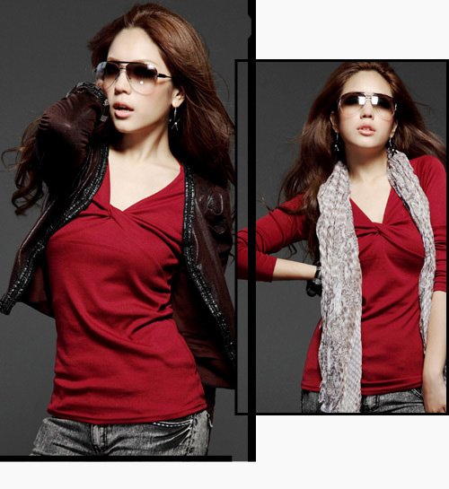 Free shipping New Fashion 2013 Elengant  women's  Blouse Bottoming shirt #10422