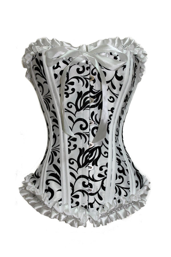 Free Shipping New Fashion Corset Bustier Sexy, 2013 new printing sexy show thin corsets ma3 jia3 5265 royal bride beautiful body