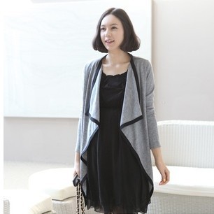 Free shipping new fashion pregnant womens spring and autumn coat casual maternity wear jacket coat gray