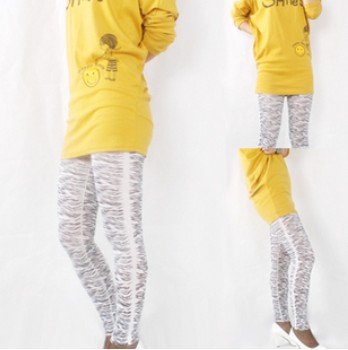 Free shipping new fashion retail/Wholesale Women long full length Leggings Skinny Sexy velure leopard grain tights