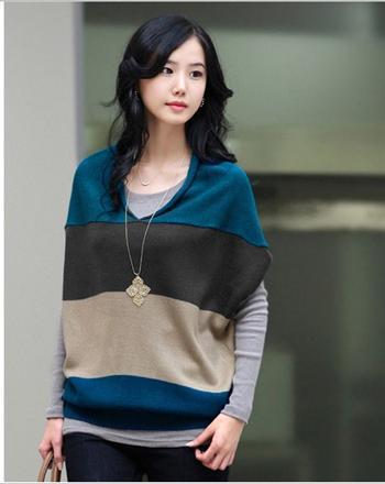Free shipping new fashion Spring autumn and winter 2013 women's all-match casual plus size sweater vest outerwear clothes