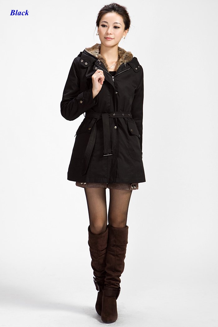 Free shipping new fashion Women cotton coat faux fur coats winter warm parka outerwear clothes warm plus size overcoat