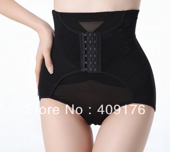 Free Shipping!!! New Fashion Women High wasit Adjustable Slimming Control Panties+ Hook Body lift Shapers+High Quality Lingrie