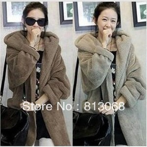 Free Shipping New Fashion Women's Hoodie Coat,  C13212JU  Warm Down Cardigan Outerwear Jacket, One Size
