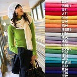 Free Shipping New Fasion Women's Long Sleeve Highneck Cashmere Imitation Render Sweater lady Casual knitwear