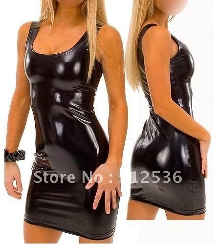 Free shipping! New item hot sell club dress ,sexy dress lingerie, gothic leather club wear