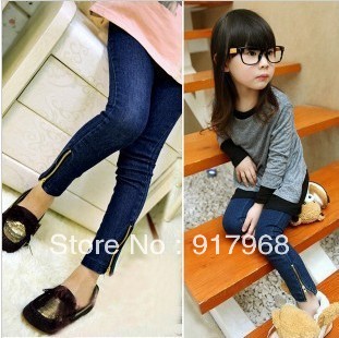 Free shipping ! new Kids jeans pants,baby pants,girls jeans,skinny,children clothing,trousers, for Spring wear