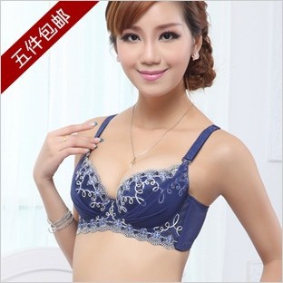 Free shipping + New lady's sexy luxury deep V adjust bra underwear