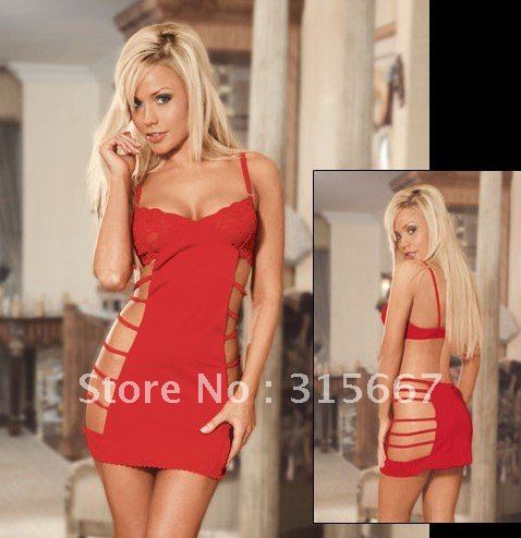 free shipping new model Sexy lingeries / sleepwear / costume  fastion women  dress   Crochless Mesh Garter panty L424