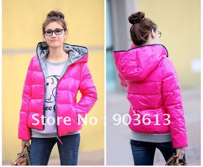 free shipping new  Necessary cold-proof warm thicken hooded glossy outerwear parkas cotton-padded wadded jacket clothes 4 colors