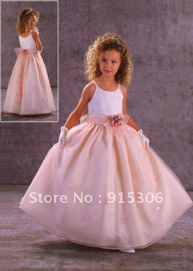 Free shipping new popular fairy flower girl dress patterns