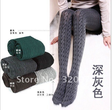 Free shipping New products lady tight stocking thread twist  vertical stripes show thin tights filar socks stockings