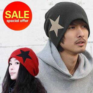 Free shipping New style Five star fashion hat  pullover hat Wholesale