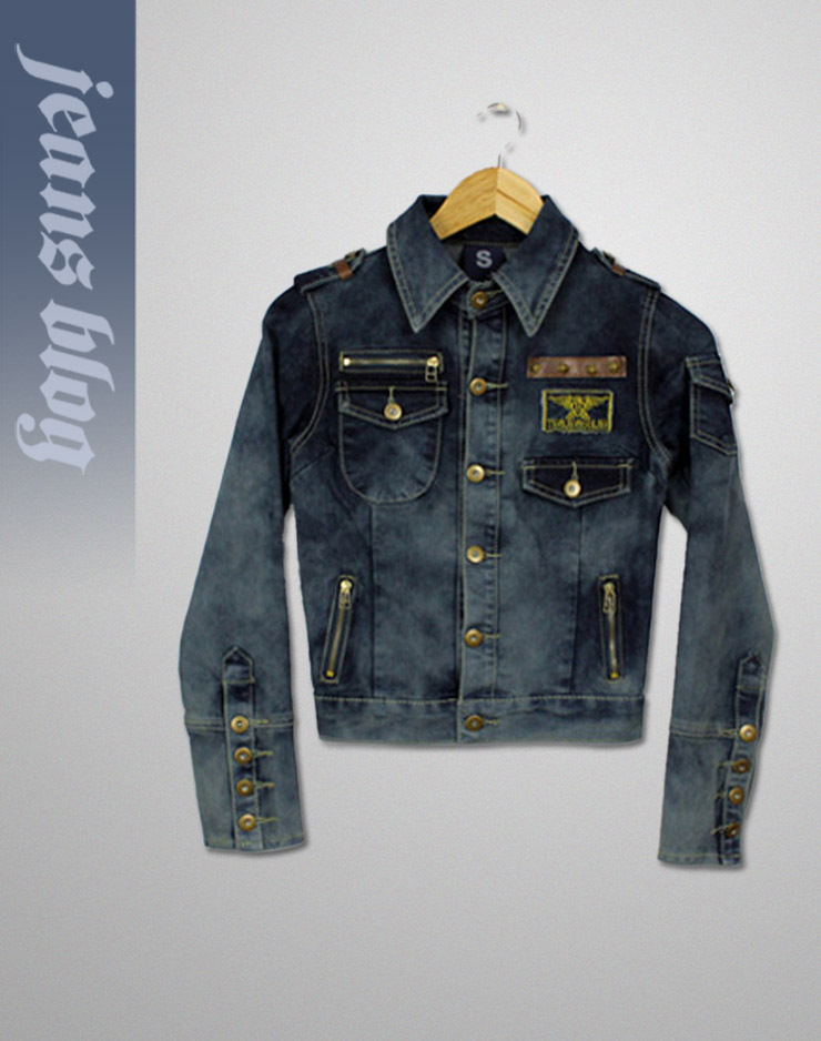 Free Shipping New Style  Ladies Fashion  Outwear Jean Classical  Fashion Jean Coat  No9463