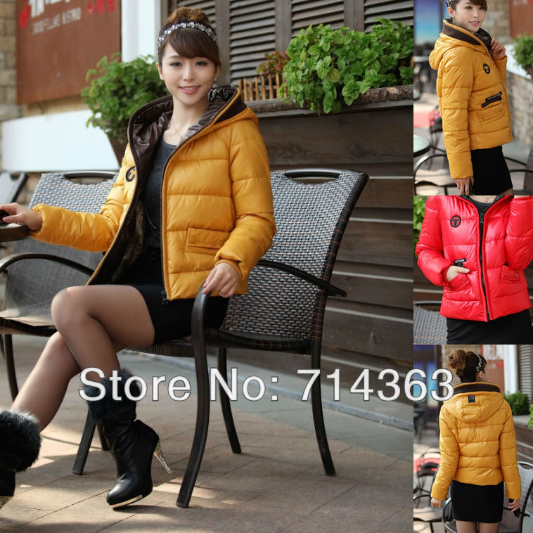 Free Shipping New Style Warm Ladies' Coat Down Jacket Hoodie Fashion Down Jacket for Women Parkas