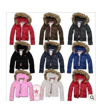 Free shipping  New style warm ladies' Coat down Jackets hoodie Hot sale 8colors S/M/L