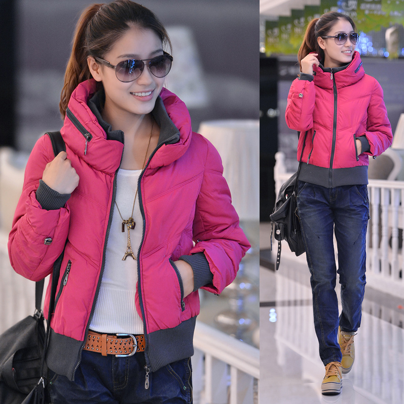 Free shipping new women's clothing keep warm long-sleeve slim cotton-padded jacket wholesale and retail