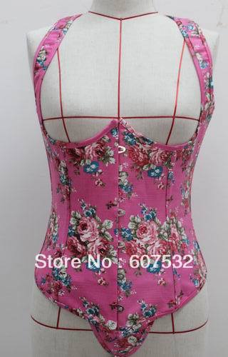 Free shipping!New Womens Sexy Lingerie Lace up Satin Corset Lingerie Bustier + G-String Underwear Sleepwear