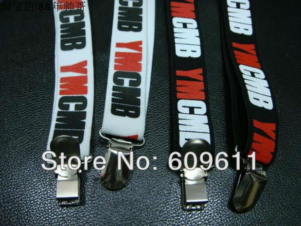 Free shipping NEW YMCMB men women Suspenders / hiphop leisure Suspenders / Uk flag Suspenders 20pcs/bag free shipping EMS