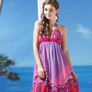 Free Shipping Nightgown  summer fashion women's sleepwear spaghetti strap tube top nightgown m6762