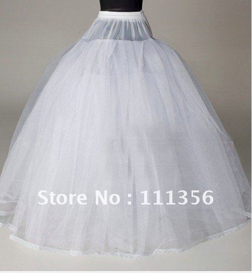 Free shipping no hoops 8 Layers wedding bridal accessories petticoat/ slip/ underskirt