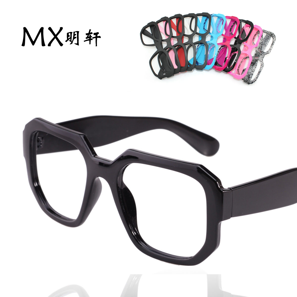 Free shipping, Non-mainstream vintage glasses frames fashion elegant box myopia eyeglasses frame ,02