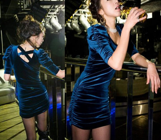 Free shipping one-piece dress sexy slim hip 2012 elegant skirt summer slim women's dress for night club!!!