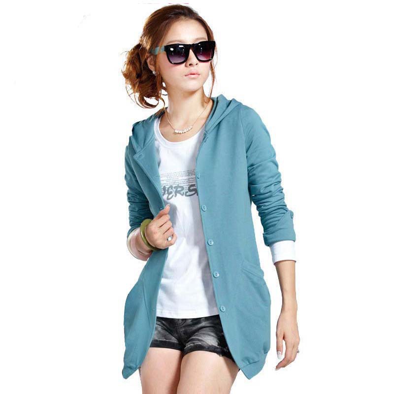 Free shipping one-piece plus size medium-long trench female outerwear spring and autumn thin 2012 long-sleeve women's outerwear