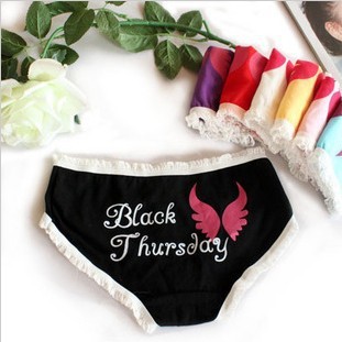 Free shipping,one  week's ladies cotton underwear wholesale,7 days carry buttock  underpants,lady's briefs by 7 pcs /lot mix