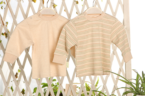 FREE SHIPPING Organic cotton baby underwear top baby long johns 100% cotton newborn soft sleepwear autumn and winter