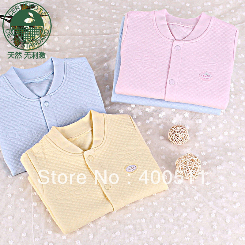 free shipping organic cotton child underwear boys sleepwear winter child thermal underwear  22004