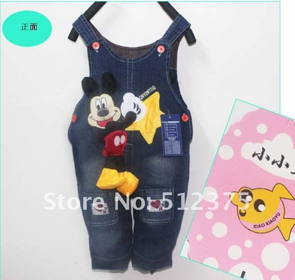 free shipping   Overalls wholesale baby overalls in winter