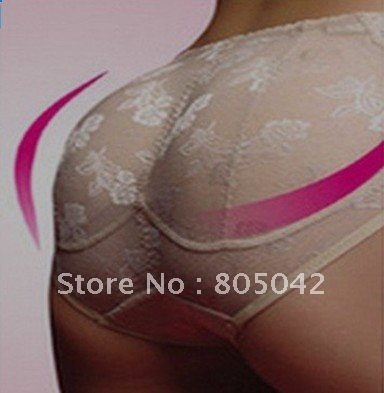 Free shipping PADDED BUTT ENHANCER Panties Panty SHAPER underwear padded panty size M,L,XL,XXL 20pcs/lot