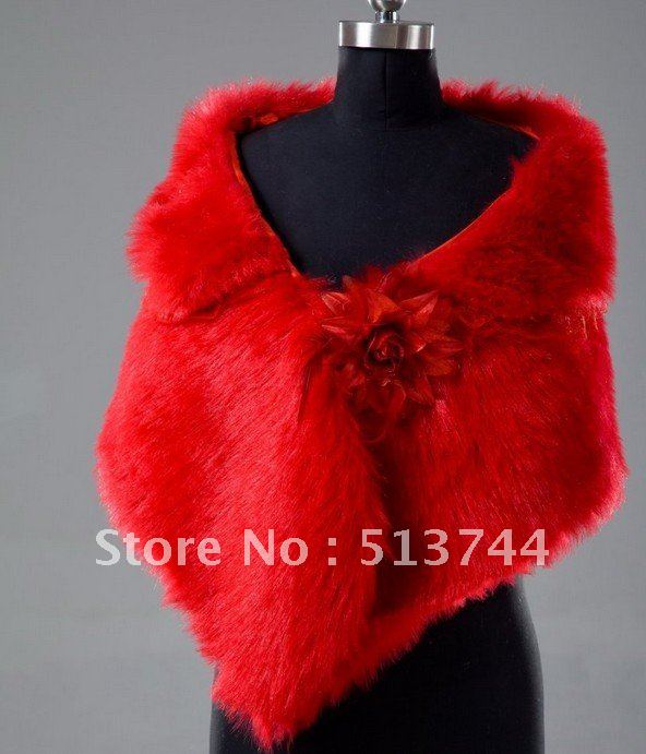 free shipping Pageant   Instock  High Quality  winter warm Wedding Jackets / Wrap    (  5pices/lot)