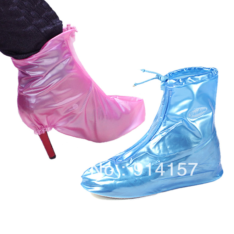 Free shipping! Pair of shoes raincoat rain shoes cover waterproof pvc thickening wear-resistant seal