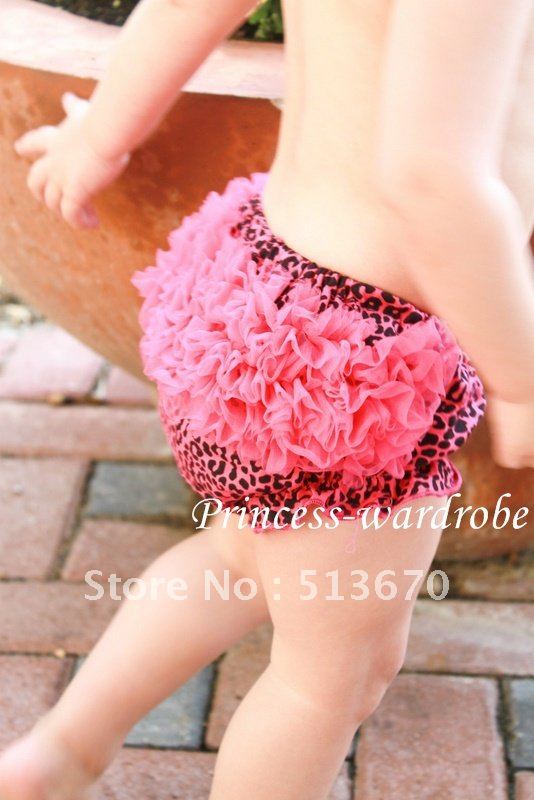 Free Shipping  Panties Bloomers - Hot Pink Leopard MAB14
