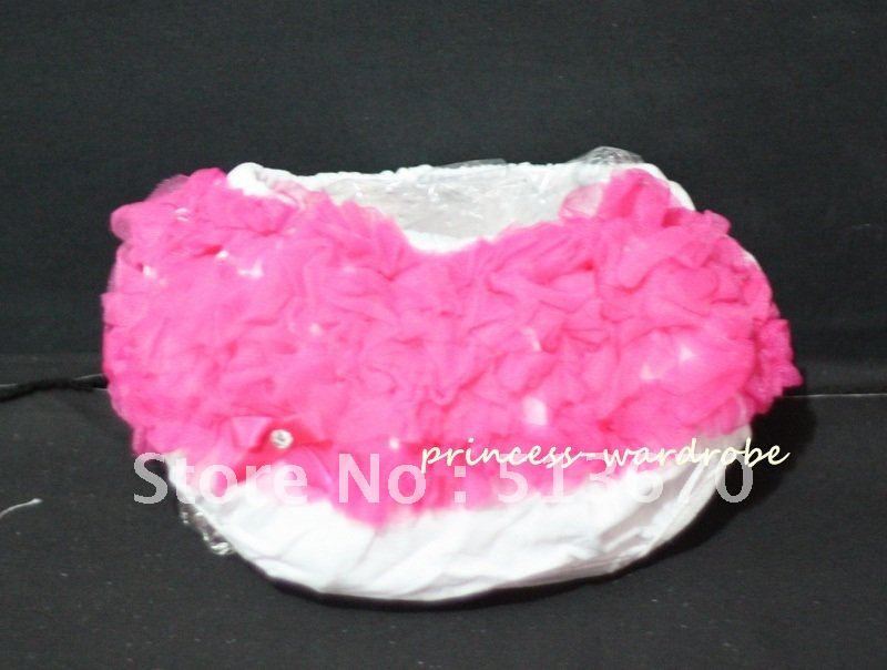 Free Shipping  Panties Bloomers - Hot Pink White MAB17
