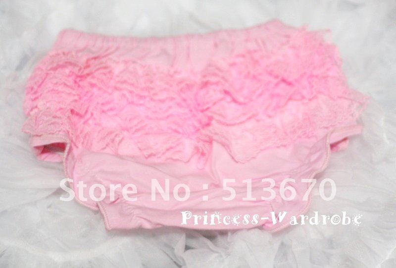 Free Shipping  Panties Bloomers - Light Pink Lace MAB30