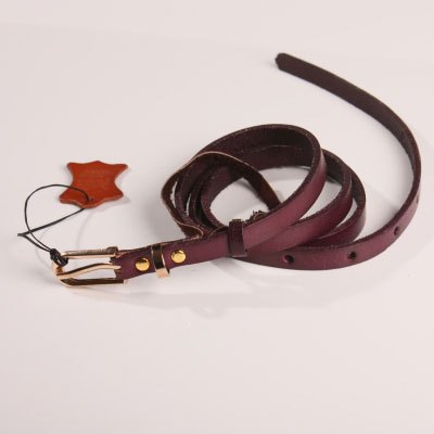 Free Shipping Personalized fashion genuine leather female strap brief brown all-match chiffon casual cowhide thin belt p005