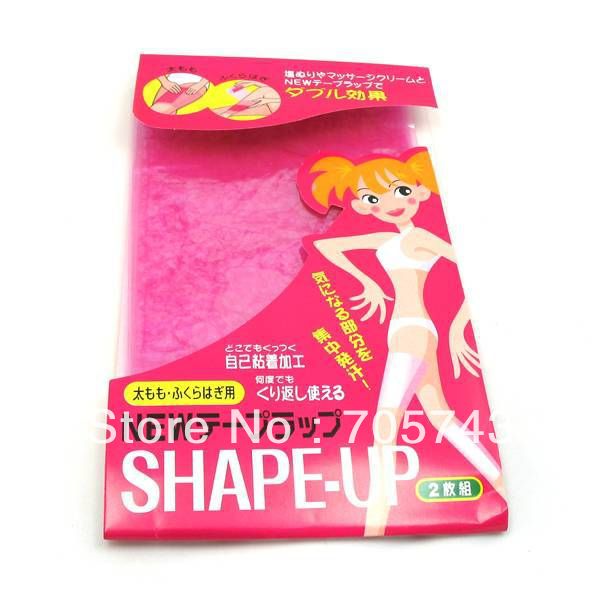 Free shipping Pink sauna thigh belt slimming massage shaper thigh belt loss weight belt as seen on TV