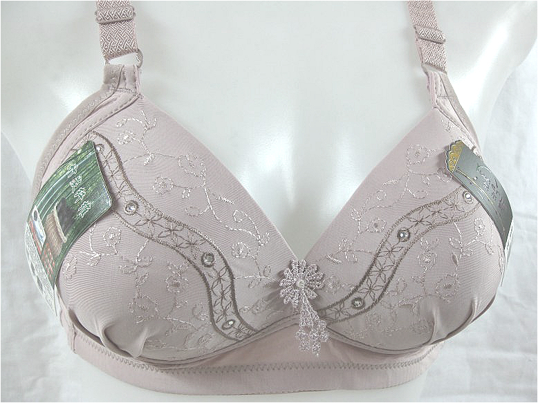 Free shipping Plus size cup women's underwear c cup 3 breasted bra charm bra bamboo fibre bust
