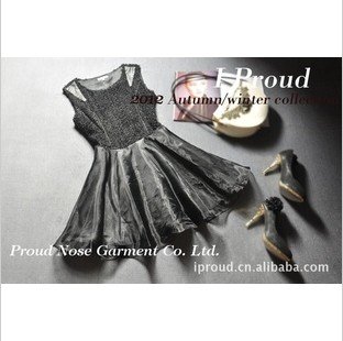 Free shipping plush leather joining together woth yarn big pendulum princess skirt
