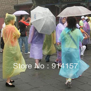 Free shipping! Portable raincoat disposable raincoat car everydays emergency