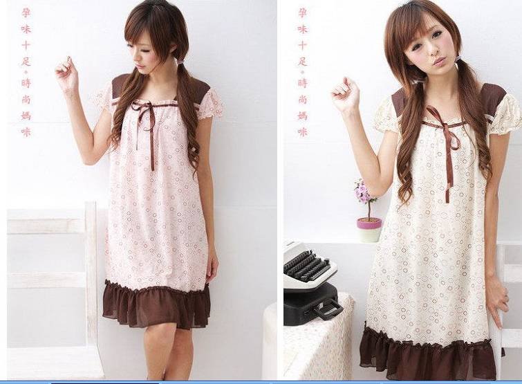 free shipping Princess circle pregnant women pregnant women dress dress skirt baby to install Y143