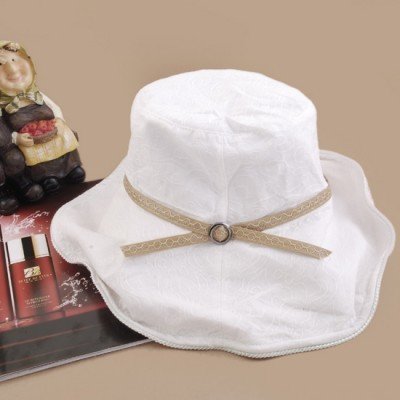 free shipping prints of good quality cotton ladies sun hat
