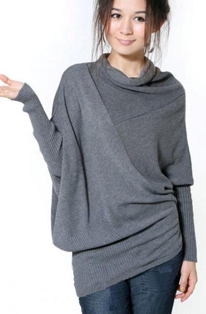 Free shipping Promotion women sweater new fashion knitted cotton Poncho cotton Sweaters shirt outerwear leisure coat