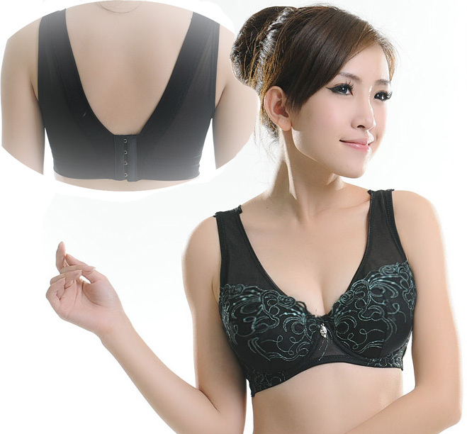 Free Shipping Push up vest design bra full cup small plus size large cup thin underwear 95c95d